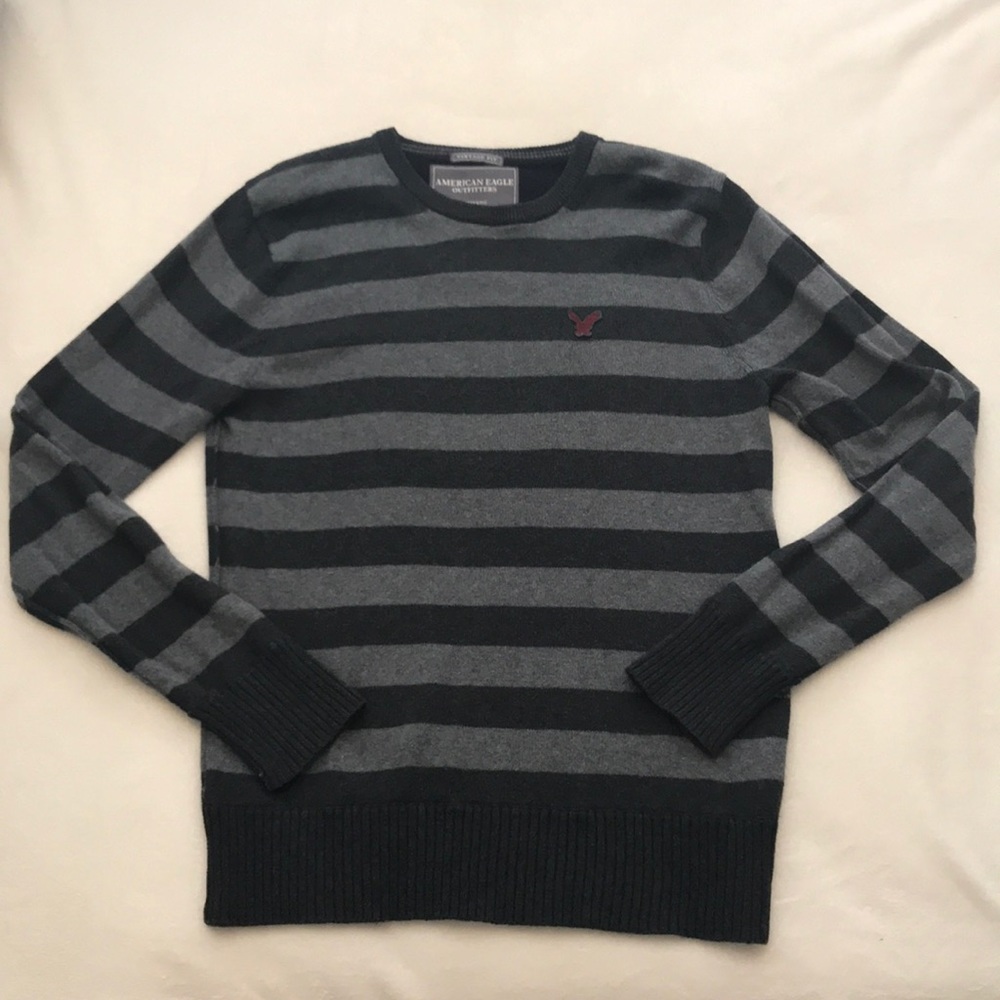 American Eagle striped sweater